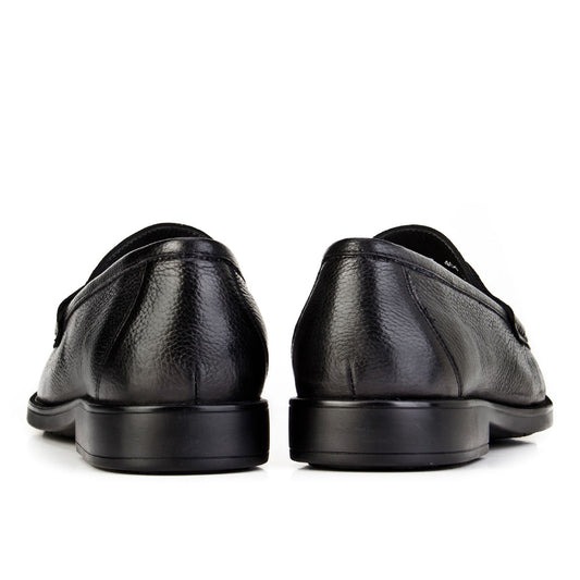 Cabani 466M1159 Erkek %100 Hakiki Deri loafer & makosen 464 Siyah Ufak Kırma