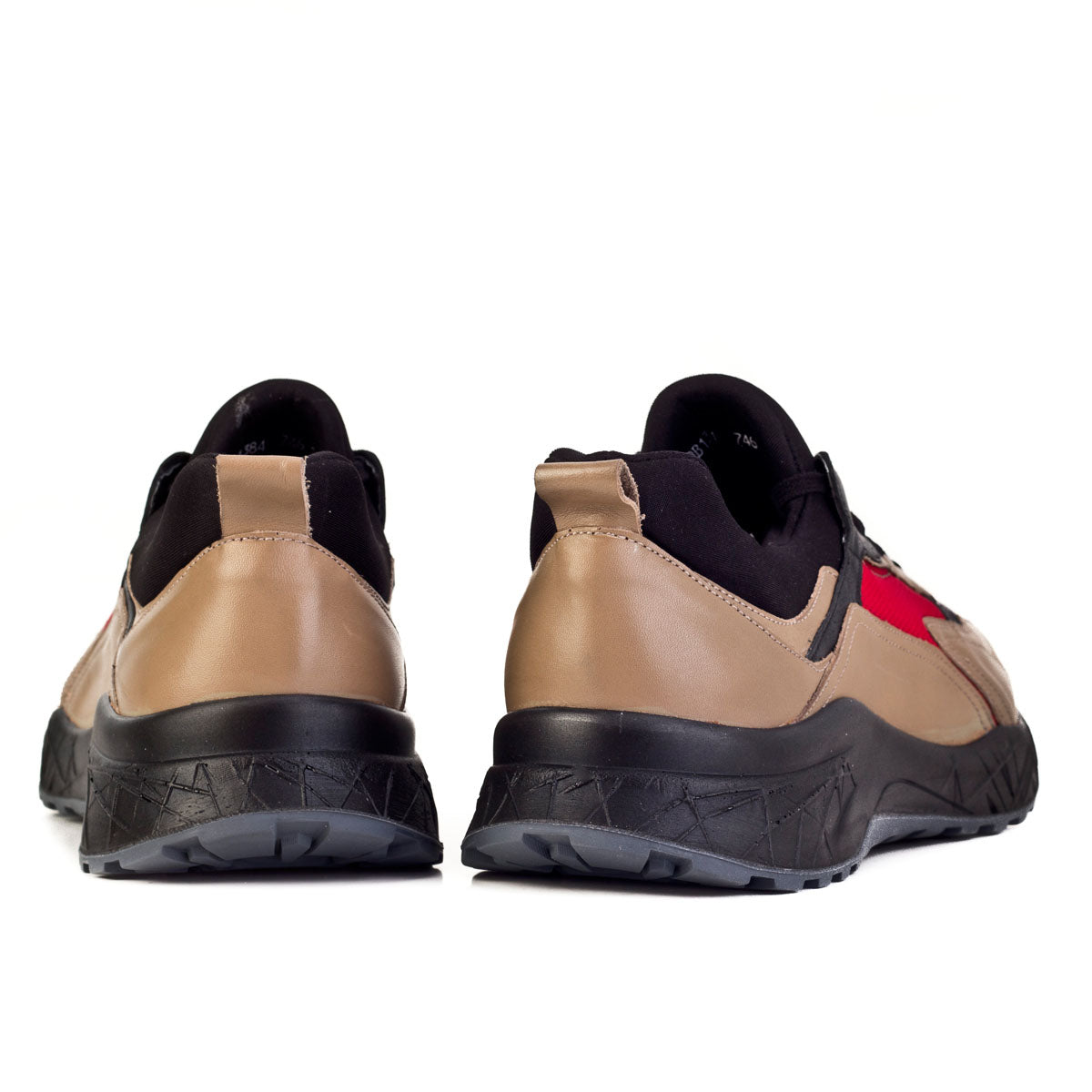 Cabani 150B1384 Erkek  sneaker &spor 746 Mumlu Bez - Kahve Verona - Beyaz Verona