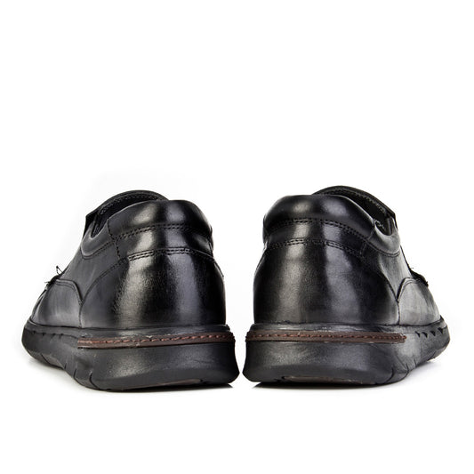 Cabani 133M365 Erkek %100 Hakiki Deri Klasik Ayakkabı 017 -Siyah Analin