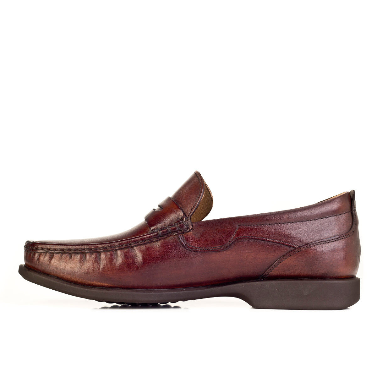 Cabani 121K284 Erkek %100 Hakiki Deri loafer & makosen Kahverengi