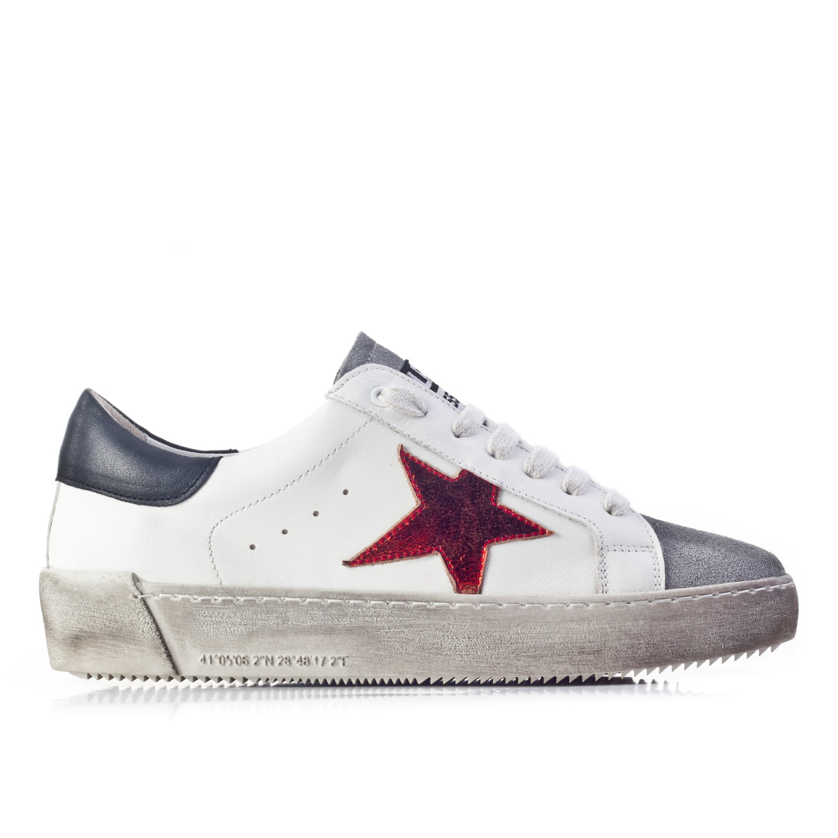 Cabani 212C1400 Kadın %100 Hakiki Deri sneaker &spor Mavi