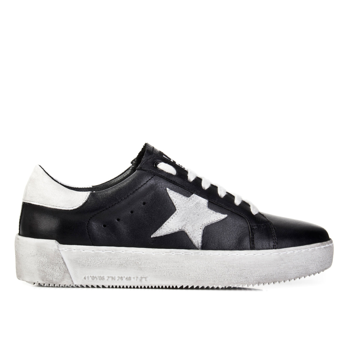 Cabani 212C1400 Kadın %100 Hakiki Deri sneaker &spor Siyah