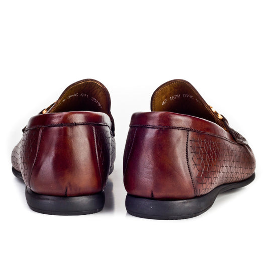 Cabani 167M099C Erkek %100 Hakiki Deri loafer & makosen 691 Kahve Sannetta
