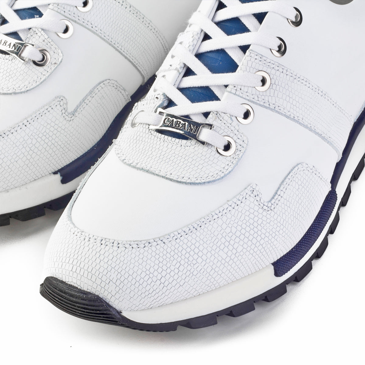 Cabani 460M1301 Erkek  sneaker &spor 201 Mavi Finisajlı - Beyaz Kırık Mavi