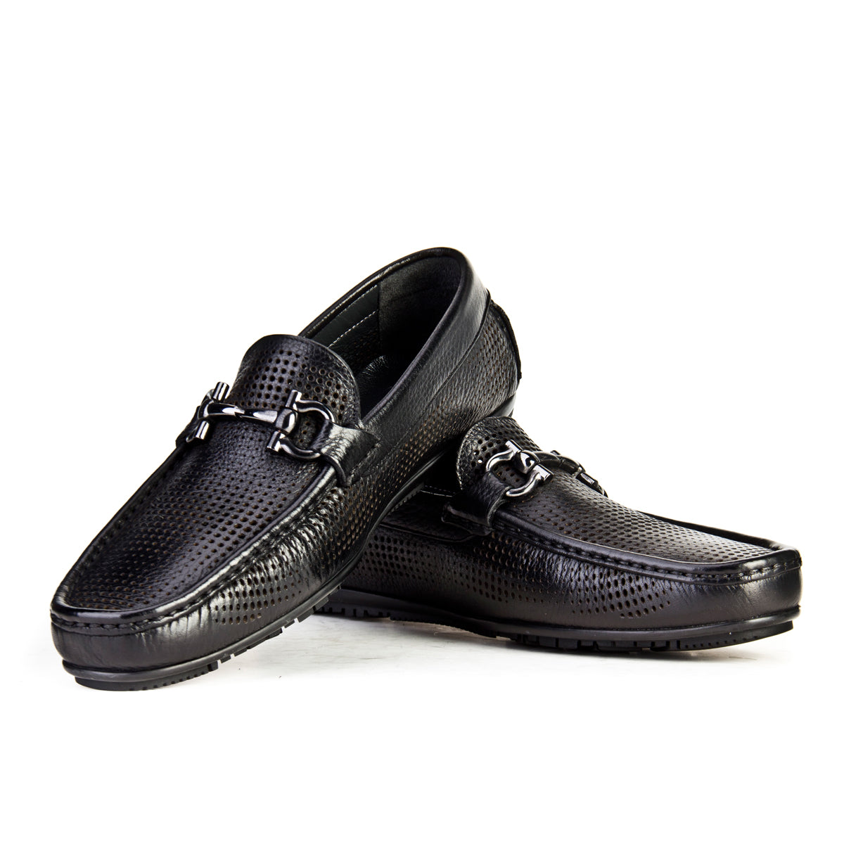 Cabani 296M823M Erkek %100 Hakiki Deri loafer & makosen 426 Siyah Kırma