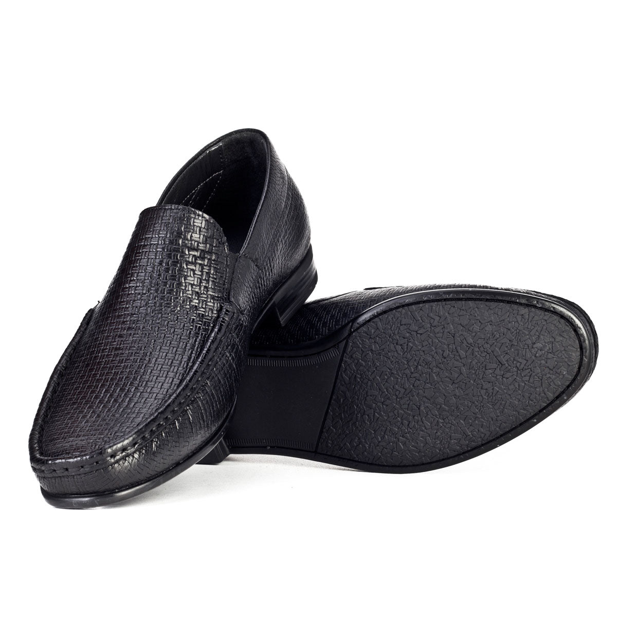 Cabani 442M130A Erkek %100 Hakiki Deri loafer & makosen Siyah