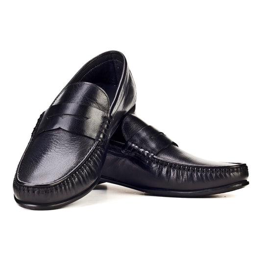 Cabani 442M1176 Erkek %100 Hakiki Deri loafer & makosen Siyah