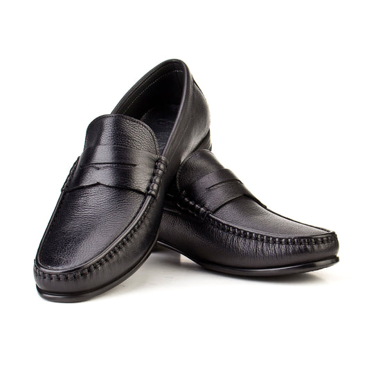 Cabani 442M1176 Erkek %100 Hakiki Deri loafer & makosen Siyah