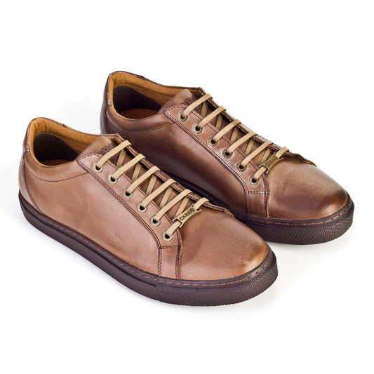 Cabani 312B995 Erkek %100 Hakiki Deri sneaker &spor 151 Oliv Sabunlu