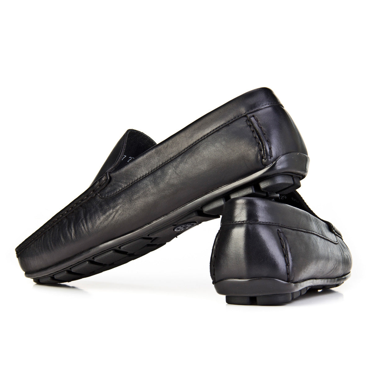 Cabani 010M129 Erkek %100 Hakiki Deri loafer & makosen Siyah