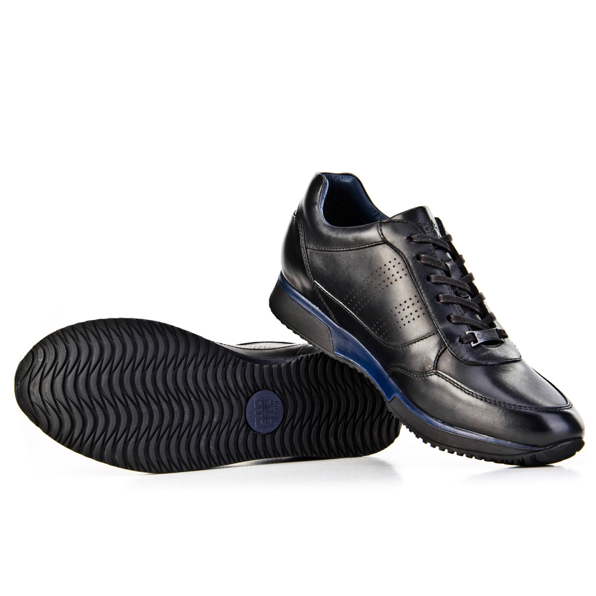 Cabani 183E548 Erkek Nubuk Deri Günlük Ayakkabı Lacivert