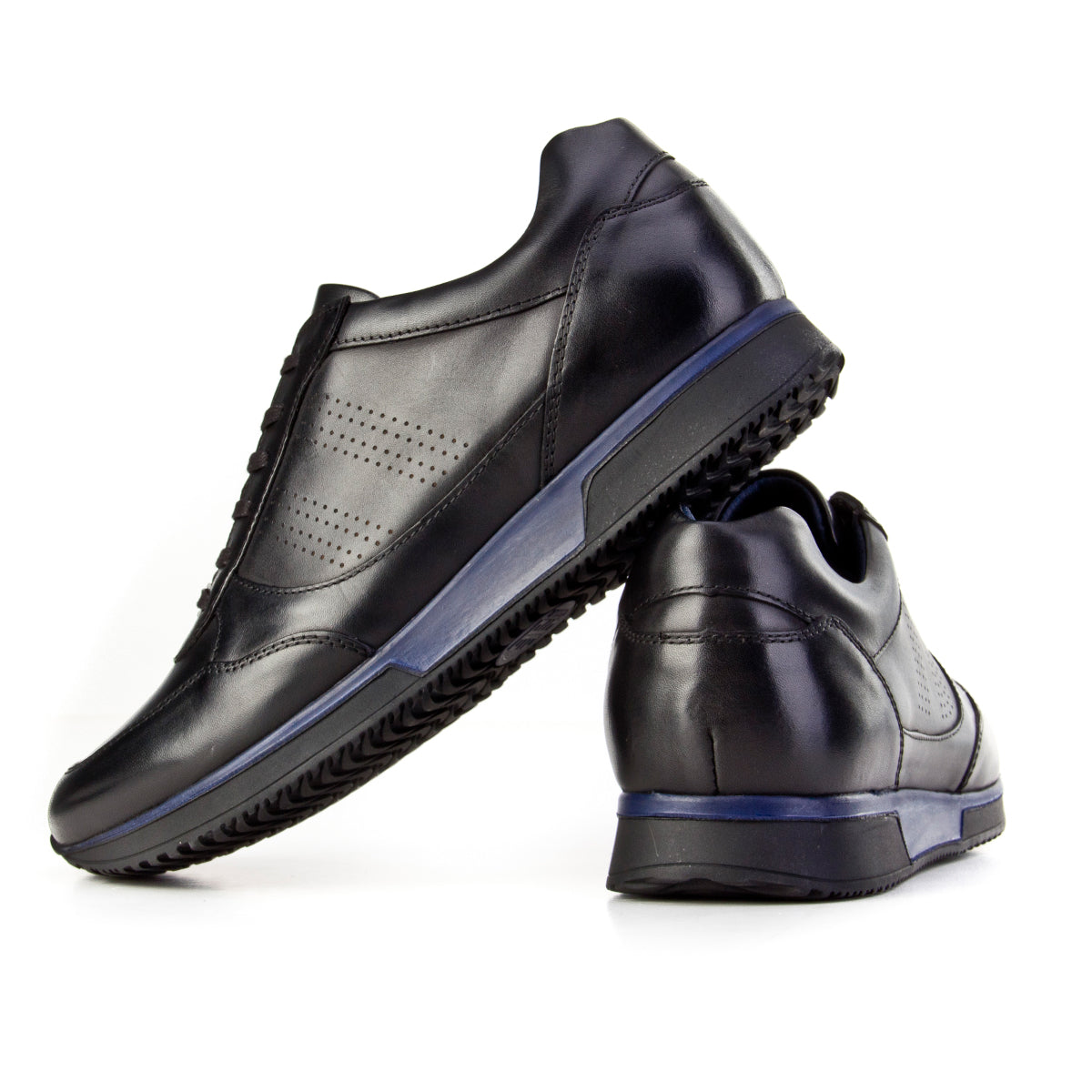 Cabani 183E548 Erkek Nubuk Deri Günlük Ayakkabı Lacivert