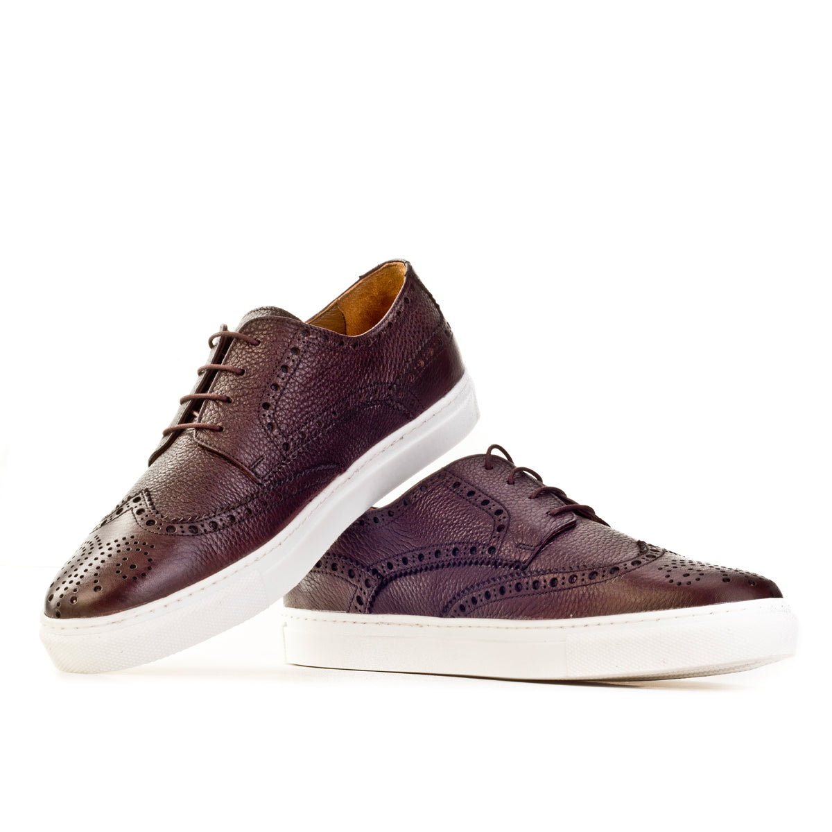 Cabani 312M1418 Erkek %100 Hakiki Deri sneaker &spor Kahverengi