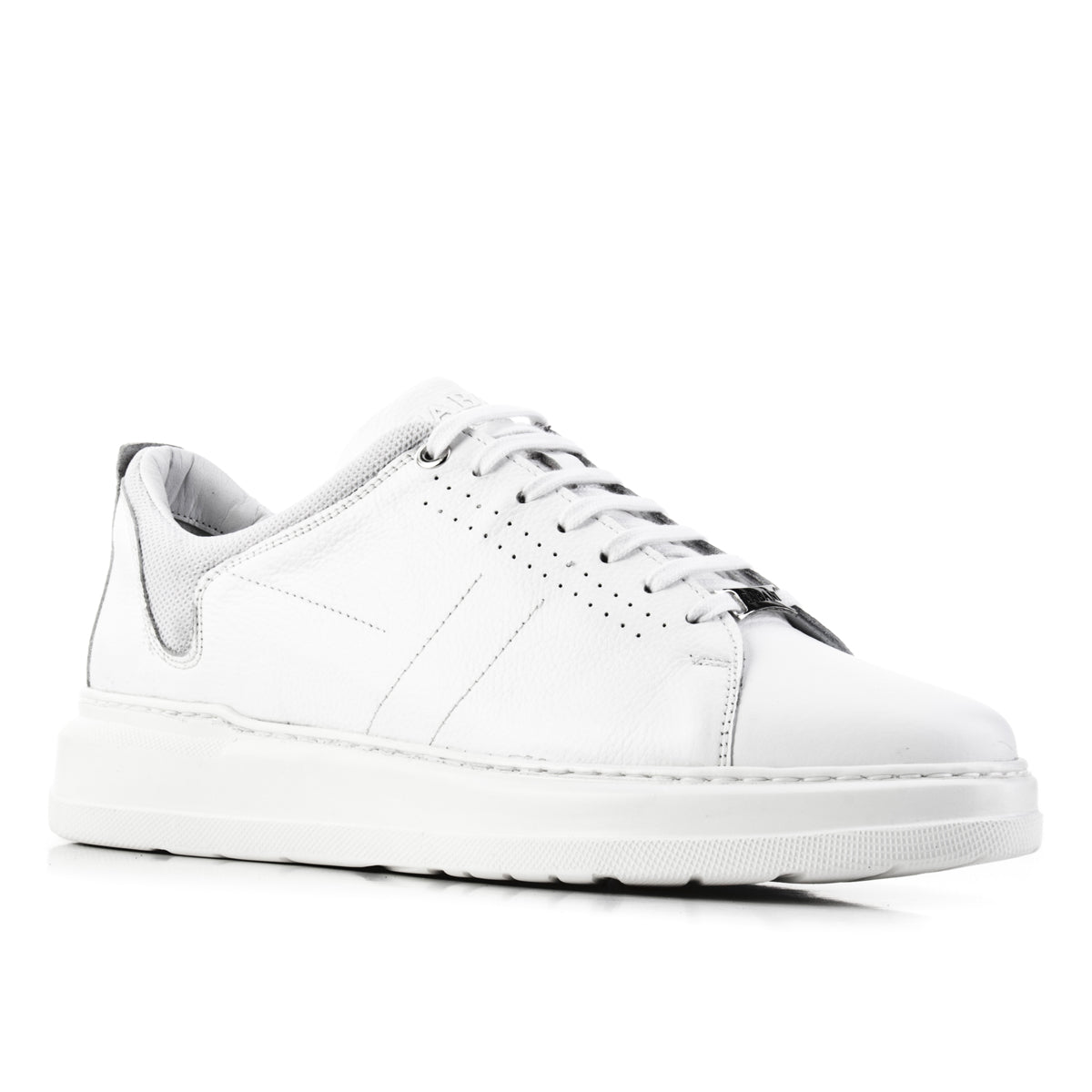 Cabani 184M1392 Erkek %100 Hakiki Deri sneaker &spor Beyaz