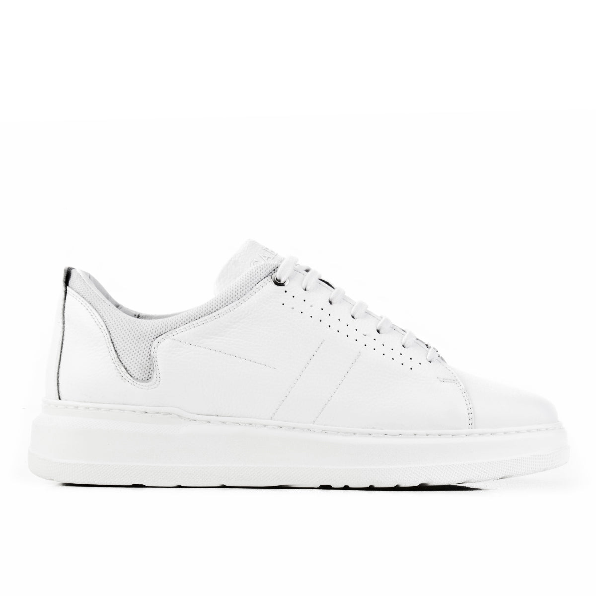 Cabani 184M1392 Erkek %100 Hakiki Deri sneaker &spor Beyaz