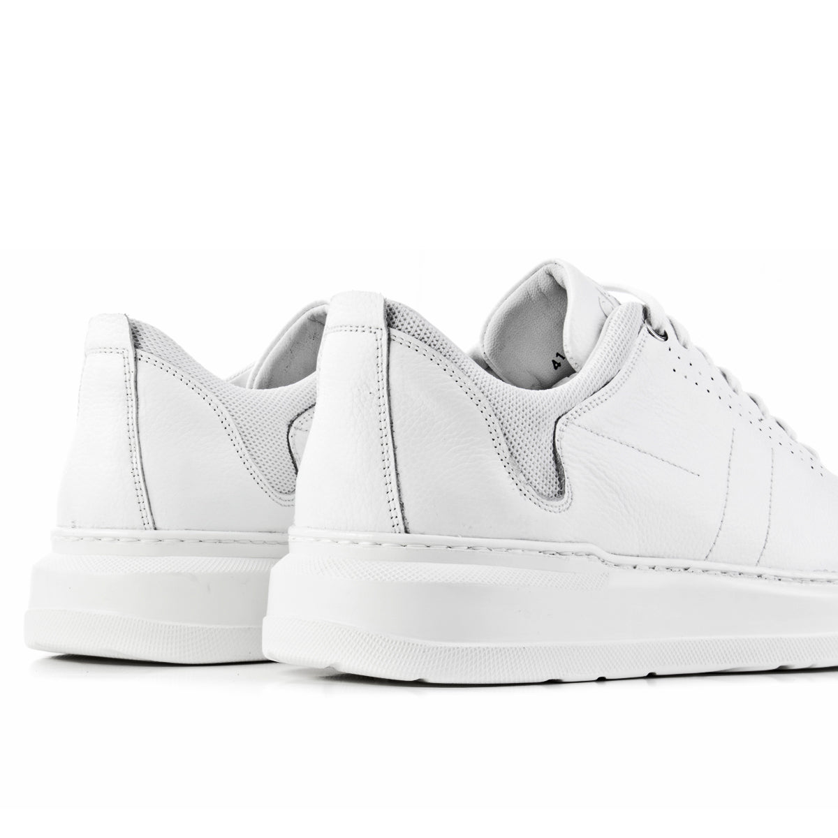 Cabani 184M1392 Erkek %100 Hakiki Deri sneaker &spor Beyaz