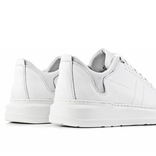 Cabani 184M1392 Erkek %100 Hakiki Deri sneaker &spor Beyaz