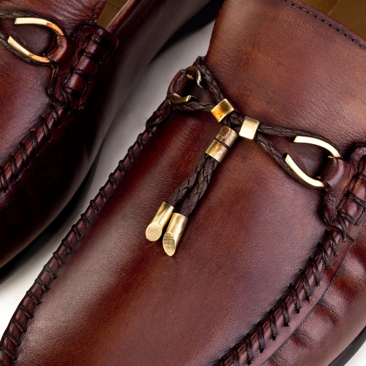 Cabani 167M1434 Erkek %100 Hakiki Deri loafer & makosen 691 Kahve Sannetta