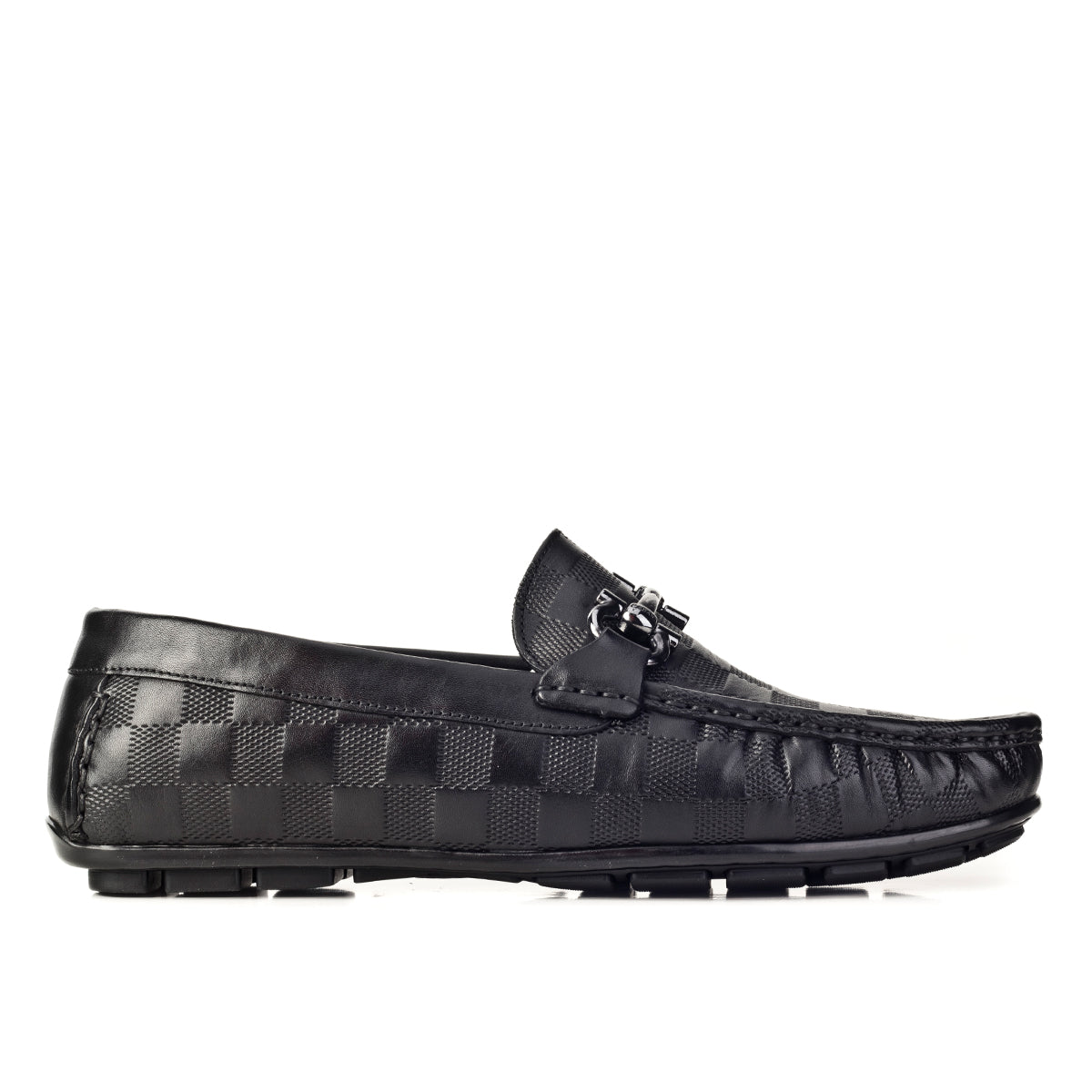 Cabani 010M823F Erkek %100 Hakiki Deri Loafer Ayakkabı 017 Siyah Antik-Siyah Geyik