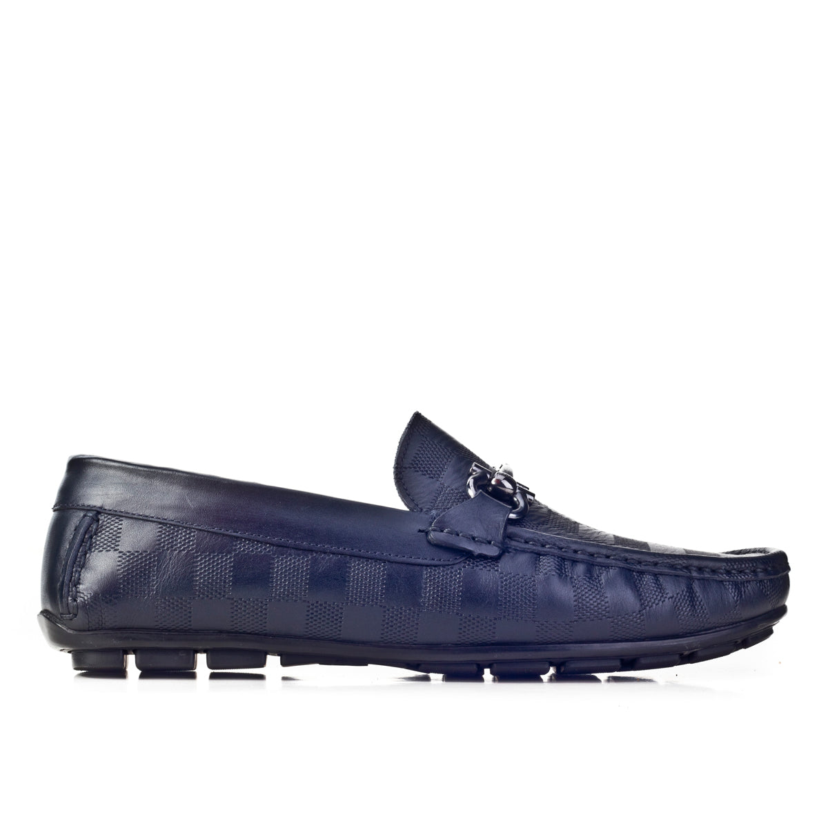 Cabani 010M823F Erkek %100 Hakiki Deri Loafer Ayakkabı Lacivert