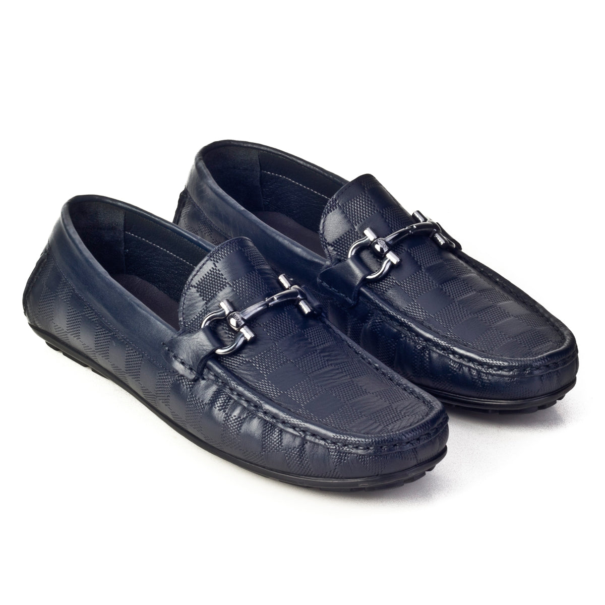 Cabani 010M823F Erkek %100 Hakiki Deri Loafer Ayakkabı Lacivert