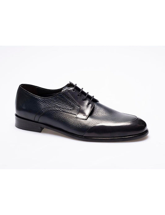 Men  Navy Blue   Genuine Leather  Classic Shoes