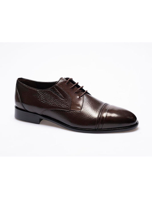 Men Brown Genuine Leather Classic Shoes