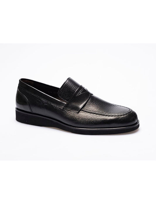 Men Black  Genuine Leather Classic Shoes