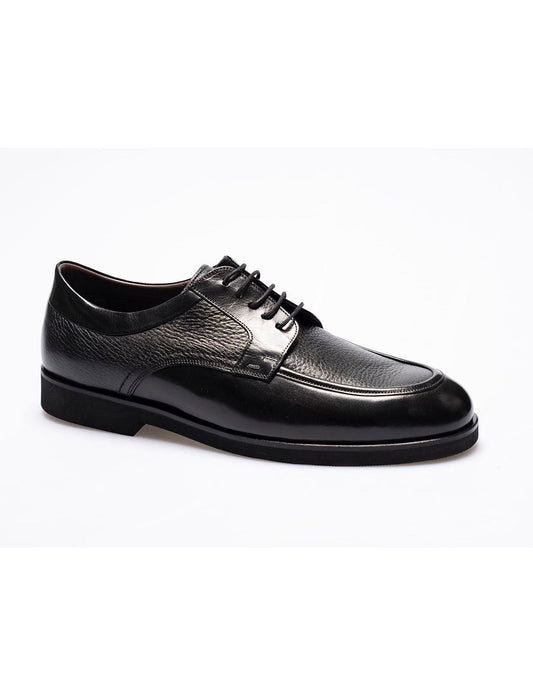 Men Black  Genuine Leather  Classic Shoes