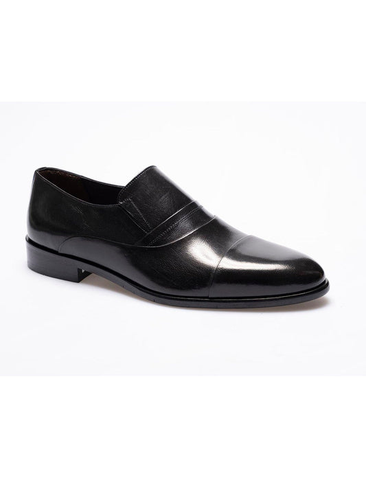 Men Black  Genuine Leather Classic Shoes