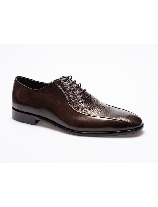 Men  Brown  Genuine Leather Classic Shoes