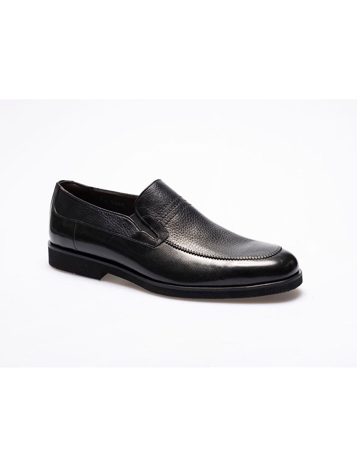 Men  Black  Genuine Leather Classic Shoes