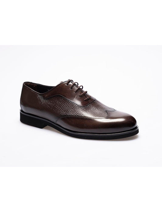 Men  Brown   Genuine Leather Classic Shoes