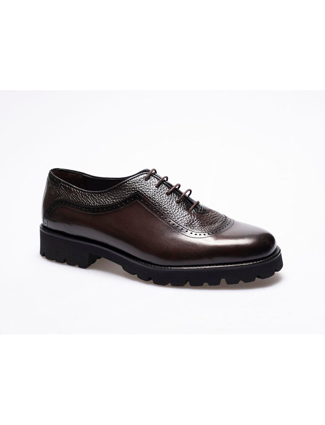 Men  Brown   Genuine Leather Classic Shoes