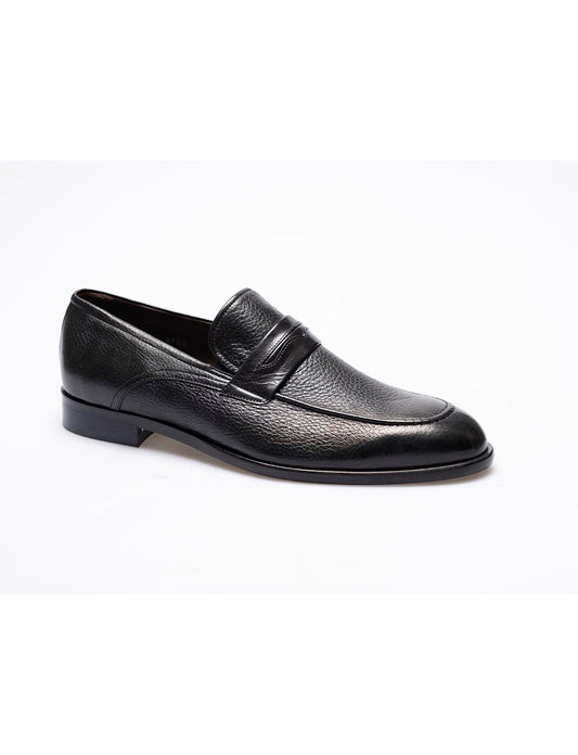 Men Black  Genuine Leather  Classic Shoes