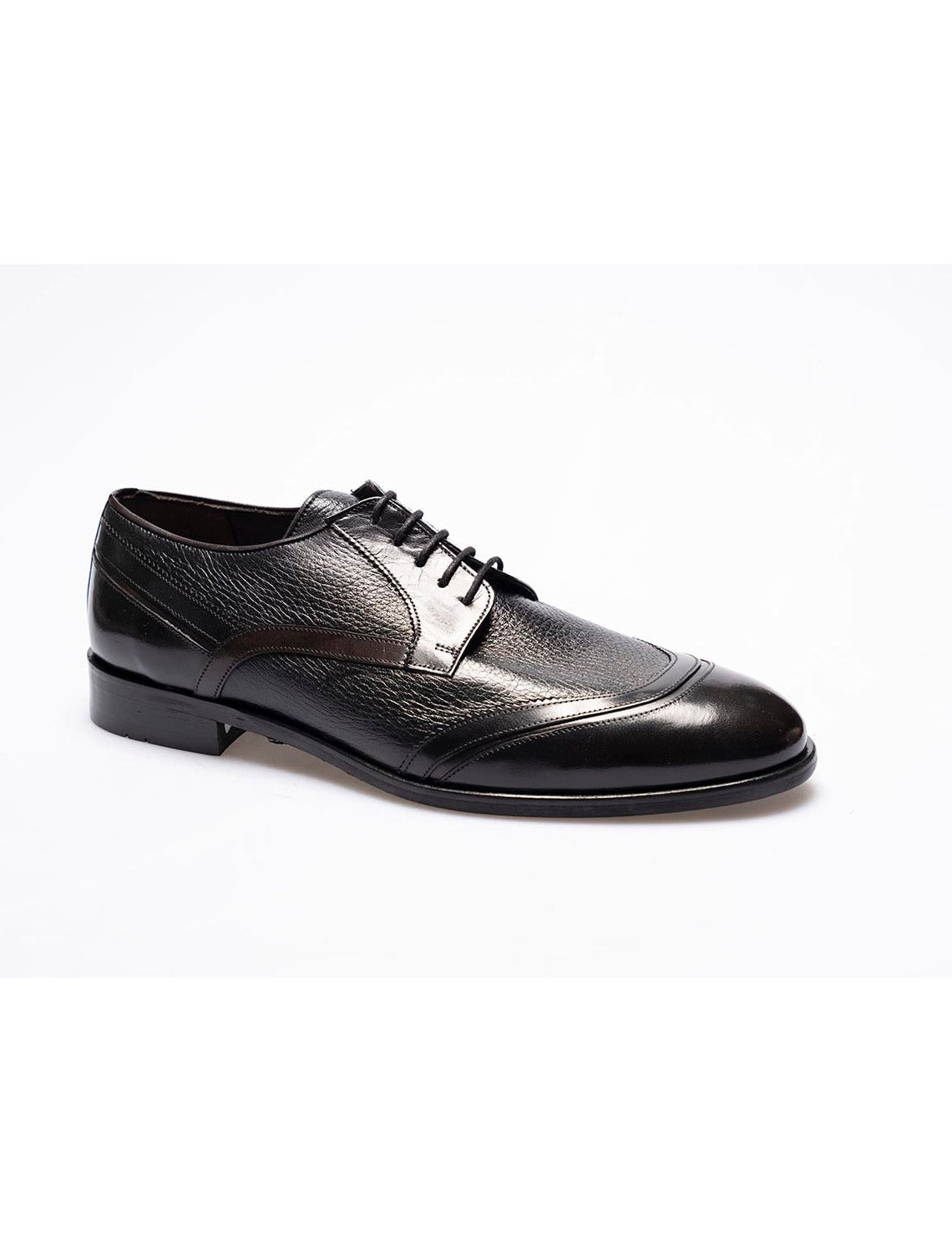 Men Black  Genuine Leather  Classic Shoes