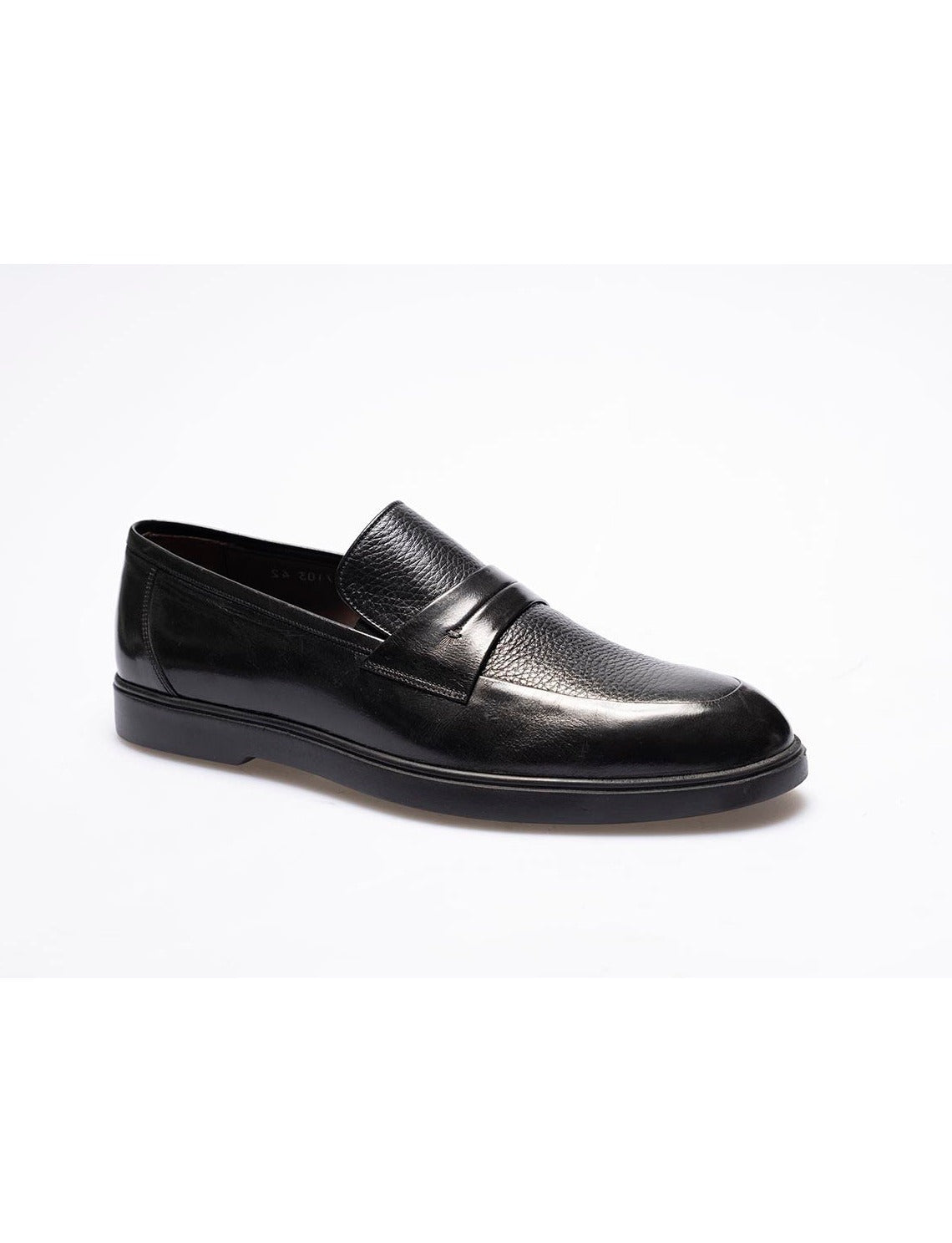 Men  Black Genuine Leather Classic Shoes