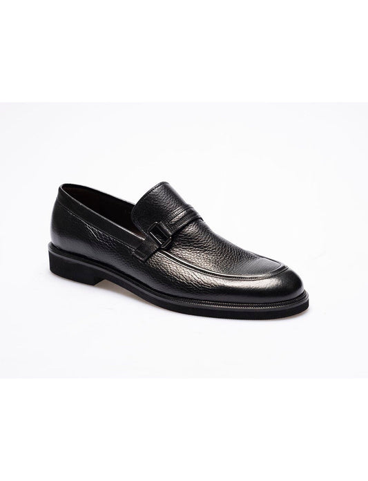 Men Black  Genuine Leather  Classic Shoes