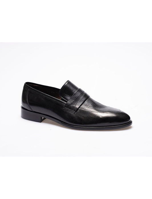 Men Black  Genuine Leather  Classic Shoes