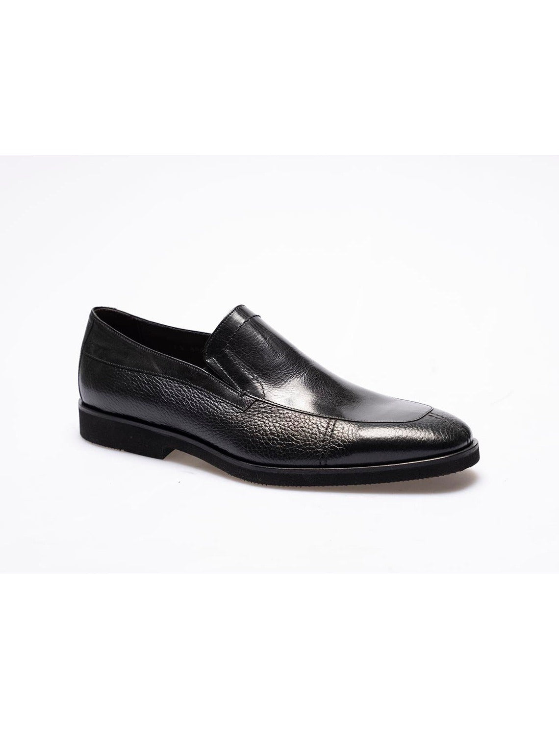 Men  Black Genuine Leather Classic Shoes