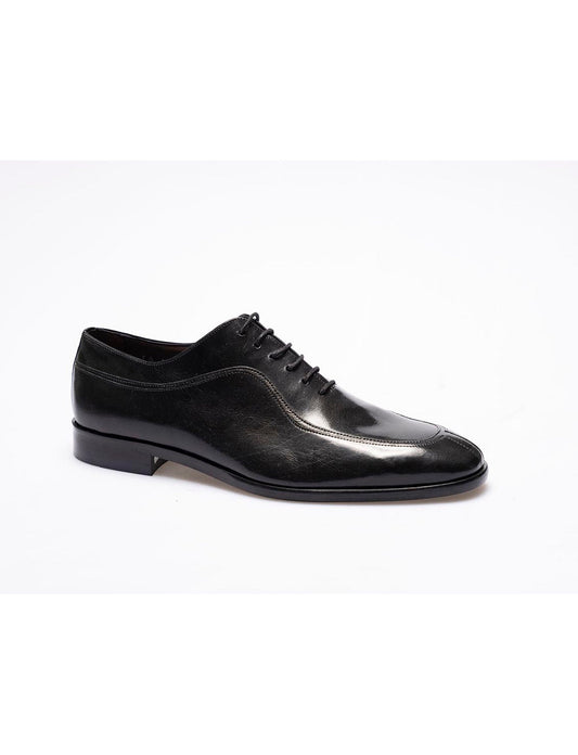 Men  Black Genuine Leather Classic Shoes