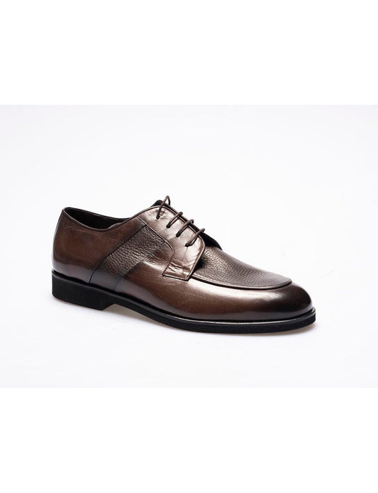 Men  Brown  Genuine Leather Classic Shoes