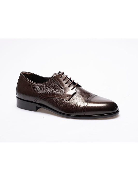 Men  Brown  Genuine Leather Classic Shoes