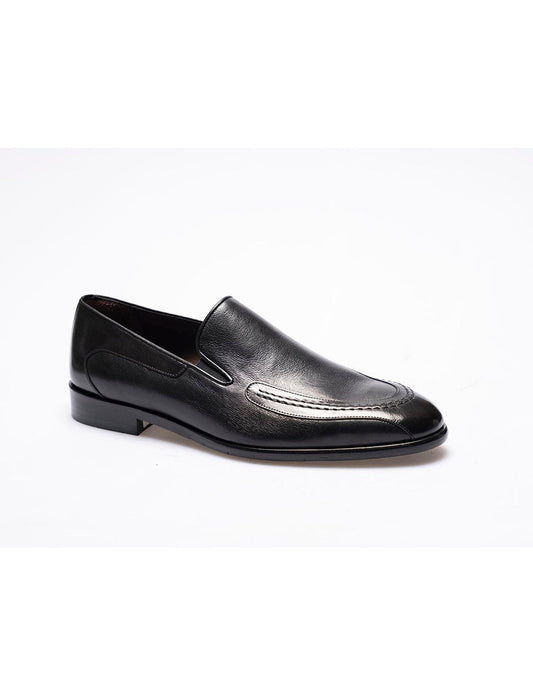 Men Black  Genuine Leather  Classic Shoes