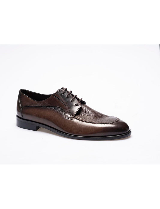 Men  Brown  Genuine Leather Classic Shoes