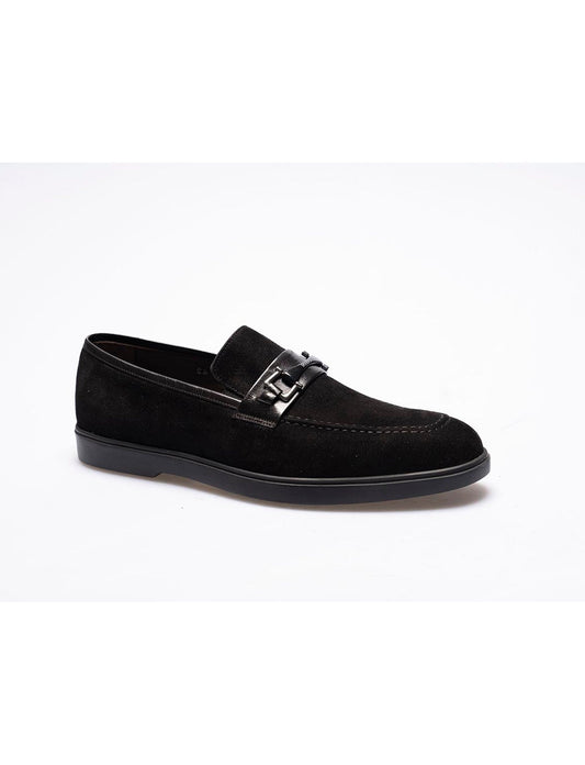 Men  Black   Genuine Leather Classic Shoes