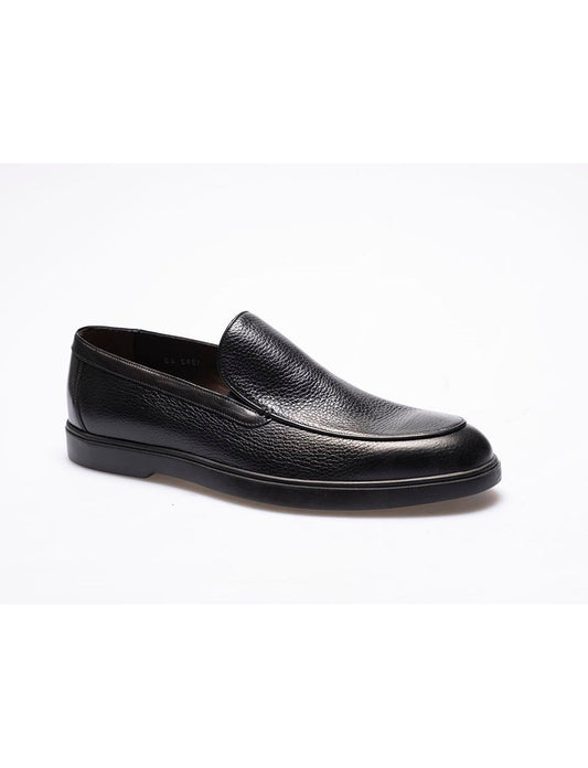 Men Black   Genuine Leather Classic Shoes