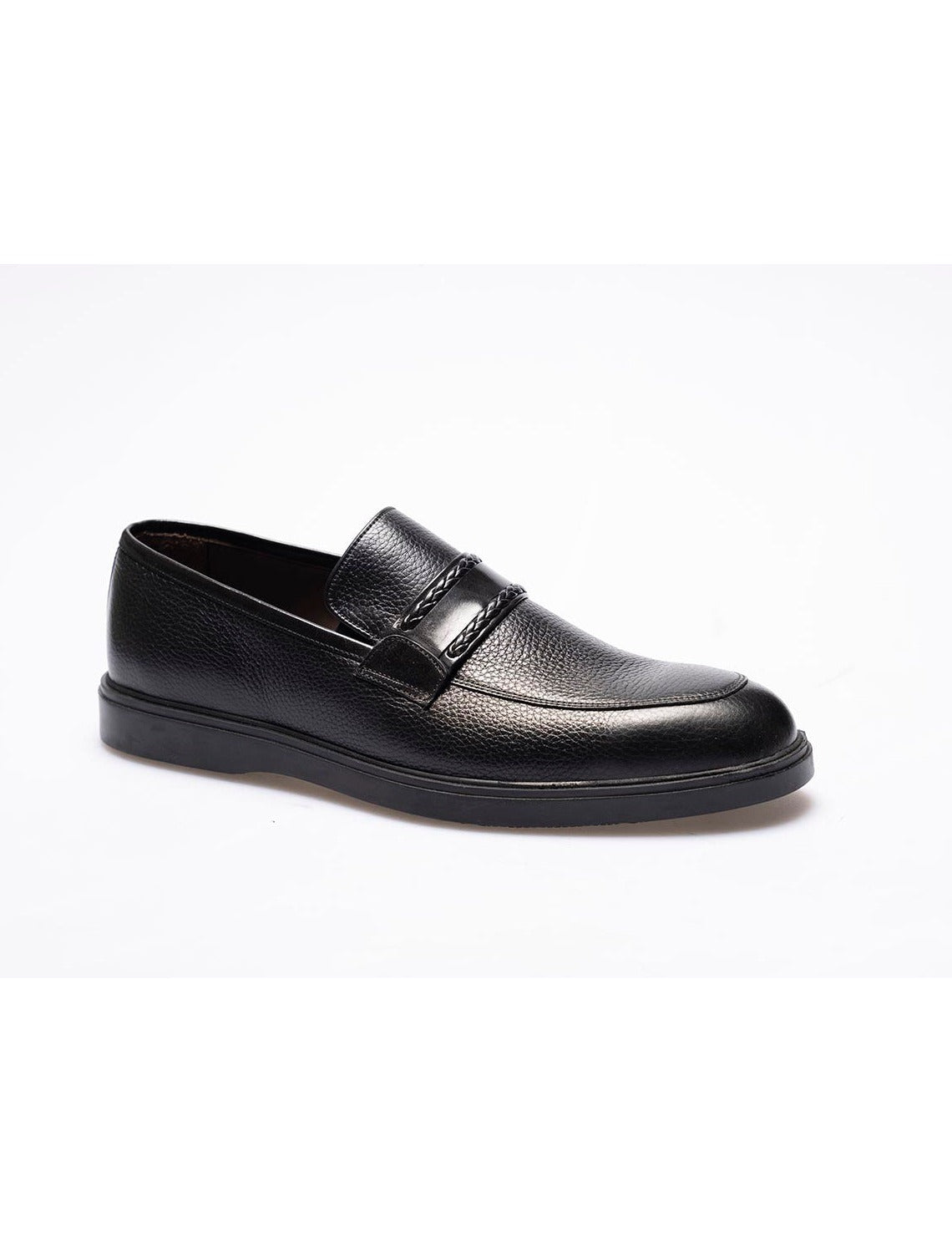 Men  Black   Genuine Leather Classic Shoes