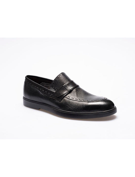 Men  Black   Genuine Leather Classic Shoes