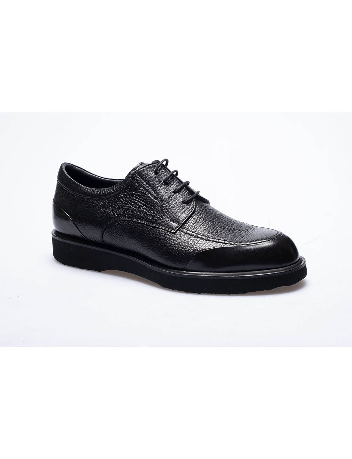 Men Black  Genuine Leather Classic Shoes